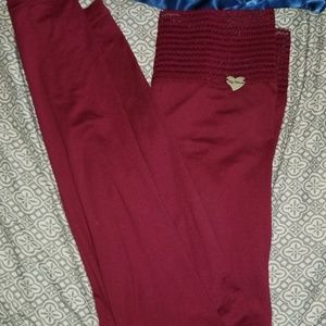 Maroon red cute booty lounge